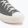 Trampki damskie Converse Chuck Taylor All Star EVA Lift Platform Leather sharkskin/warm quarry/egret 7