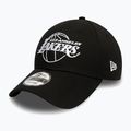Czapka z daszkiem New Era NBA League Essential 9Forty Los Angeles Lakers black