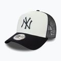 Czapka z daszkiem New Era Team Block Trucker NYY black/white 2