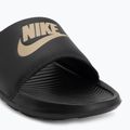 Klapki męskie Nike Victori One Slide black/metalic gold 7
