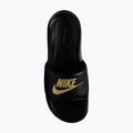 Klapki męskie Nike Victori One Slide black/metalic gold 4