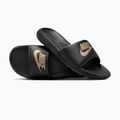 Klapki męskie Nike Victori One Slide black/metalic gold 5