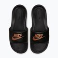 Klapki damskie Nike Victori One Slide black/black/metallic red bronze 4