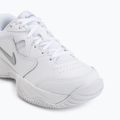 Buty do tenisa dziecięce Nike Court Lite 2 Jr white/metallic silver 7