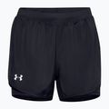 Spodenki do biegania damskie Under Armour Fly By 2.0 2N1 black/black/reflective