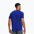 Koszulka treningowa męska Under Armour UA Tech 2.0 Tee Novelty royal/black 3