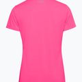 Koszulka treningowa damska Under Armour Tech SSV - Solid cerise/metallic silver 2
