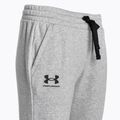 Spodnie damskie Under Armour Rival Fleece Joggers steel medium heather/black/black 5