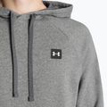 Bluza męska Under Armour Rival Hoodie pitch gray light heather/onyx white 6