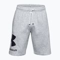 Spodenki treningowe męskie Under Armour Rival Fleece mod gray light heather/black 3