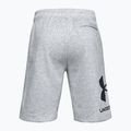 Spodenki treningowe męskie Under Armour Rival Fleece mod gray light heather/black 4