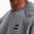 Bluza męska Under Armour Rival Fleece Crew pitch gray light heather/onyx white 3