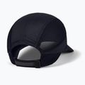 Czapka z daszkiem Under Armour Isochill Run Dash black/black/silver reflective 6