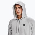 Bluza męska Under Armour Rival Hoodie mod gray light heather/black 7