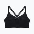 Biustonosz treningowy Under Armour Infinity Covered Mid black/black/white 4