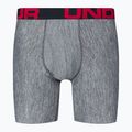 Bokserki męskie Under Armour UA Tech 6 In 2 pary mod gray light heather/jet gray light heather 4