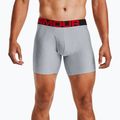 Bokserki męskie Under Armour UA Tech 6 In 2 pary mod gray light heather/jet gray light heather 7
