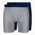 Bokserki męskie Under Armour UA Tech 6 In 2 pary academy/mod gray light heather