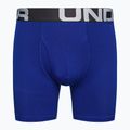 Bokserki męskie Under Armour Charged Cotton 6 In 3 pary royal/academy/mod gray medium heather 5