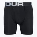 Bokserki męskie Under Armour Charged Cotton 6 In 3 pary black/black/black 2