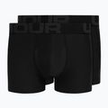 Bokserki męskie Under Armour Tech 3 In 2 pary black/black