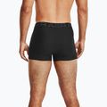 Bokserki męskie Under Armour Tech 3 In 2 pary black/black 6