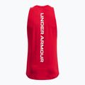 Koszulka koszykarska męska Under Armour Baseline Cotton Tank red/white/white 6