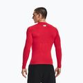 Longsleeve treningowy męski Under Armour HG Armour Comp red/white 3