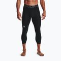 Legginsy treningowe męskie Under Armour HG Armour 3/4 black/white