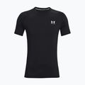 Koszulka treningowa męska Under Armour UA Hg Armour Fitted black/white 5