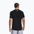 Koszulka treningowa męska Under Armour UA Hg Armour Fitted black/white 3