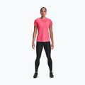 Koszulka treningowa damska Under Armour Tech SSC - Twist cerise/pink lemonade/metallic silver 2