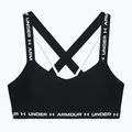 Biustonosz treningowy Under Armour Crossback Low black/white/white 3