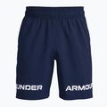 Spodenki treningowe męskie Under Armour UA Woven Graphic Wm academy/white 3
