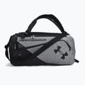 Torba treningowa Under Armour Contain Duo Duffle S 40 l pitch gray medium heather/black/black