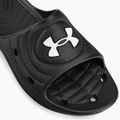 Klapki męskie Under Armour Locker IV SL black/black/white 7