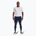 Legginsy treningowe męskie Under Armour HeatGear midnight navy/white 2