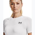 Koszulka treningowa damska Under Armour HeatGear Compression white/black 4