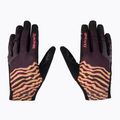 Rękawiczki rowerowe damskie Dakine Covert ochre stripe/port 3