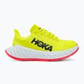Buty do biegania damskie HOKA Carbon X 2 evening primrose/fiesta 3