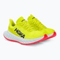 Buty do biegania damskie HOKA Carbon X 2 evening primrose/fiesta 5