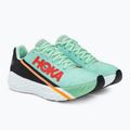 Buty do biegania HOKA Rocket X eggshell blue/black 5