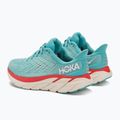 Buty do biegania damskie HOKA Clifton 8 Wide aquarelle/eggshell blue 3