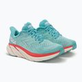 Buty do biegania damskie HOKA Clifton 8 Wide aquarelle/eggshell blue 4