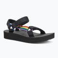 Sandały damskie Teva Midform Universal Pride black rainbow