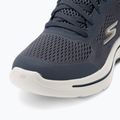 Buty męskie SKECHERS Go Walk Arch Fit Idyllic navy/white/gold 8