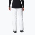 Spodnie narciarskie damskie Columbia Backslope II Insulated white 3