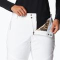Spodnie narciarskie damskie Columbia Backslope II Insulated white 4