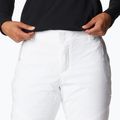 Spodnie narciarskie damskie Columbia Backslope II Insulated white 5