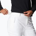 Spodnie narciarskie damskie Columbia Backslope II Insulated white 6